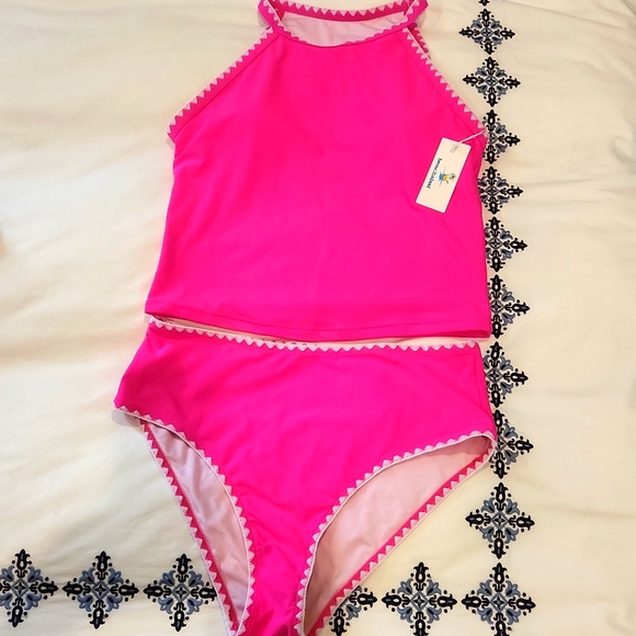 beachsissi Other - Pretty hot pink 2 piece bathing suit in brand new condition!